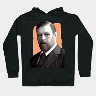 English Novelist H. G. Wells illustration Hoodie